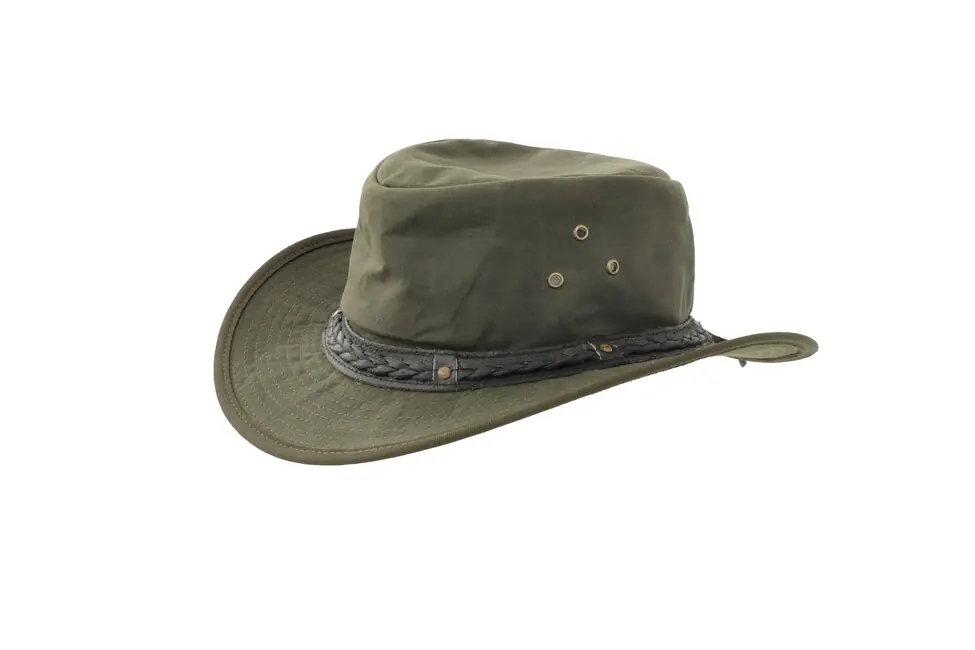 Bezpečná Platba Origin Outdoors Klobouk Ranger Oilskin, olivový