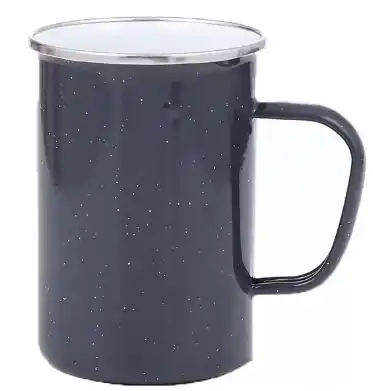 Origin Outdoors Smaltovaný hrnek 550 ml šedý dlouhý Autentický