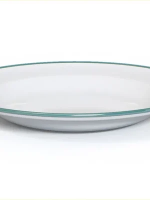 Finální Výprodej Origin Outdoors Smaltovaný talíř 26 cm ocean flat