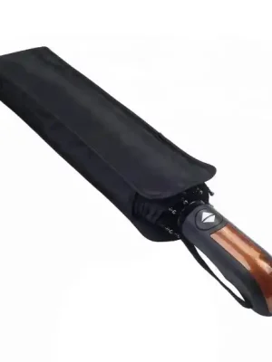 Speciální Cena Origin Outdoors Wind-Trek Kompaktní větruodolný deštník M Black