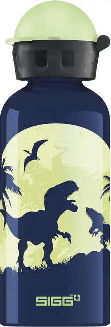 SIGG hliníková láhev na pití KBT 0,4l, glow moon dinos Sezónní Sleva