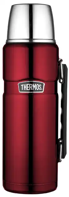 Rychlé Dodání Izolovaná láhev Thermos King 1,2 l červená