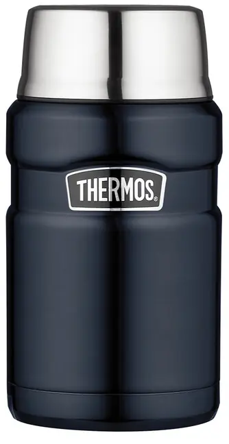 Termoska King Thermos® - izolovaná nerezová nádoba na potraviny0,7l tmavě modrá Bezpečná Platba