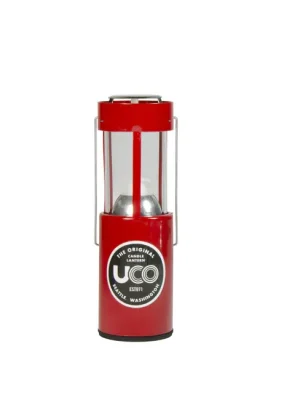Autentický UCO Lucerna na svíčku, červená