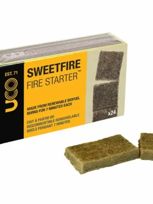 Nejlepší Volba UCO Sweetfire Tabs Ekologické podpalovače odolné proti bouřce