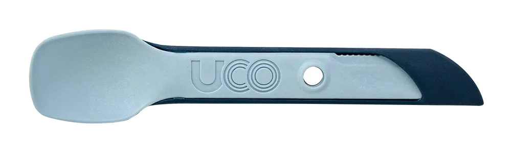 Sezónní Sleva UCO Switch Rozšiřitelná sada nylonových příborů s poutkem pro uchycení a držákem vidličky Spork stoneblue