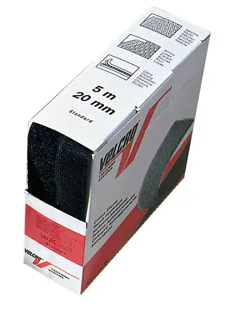 Vysoce Kvalitní Suchý zip na háček a fleece suchý zip černý 5 m samolepicí