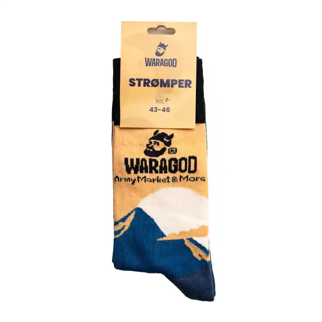 Waragod Stromper Outdoor ponožky, černá Levný