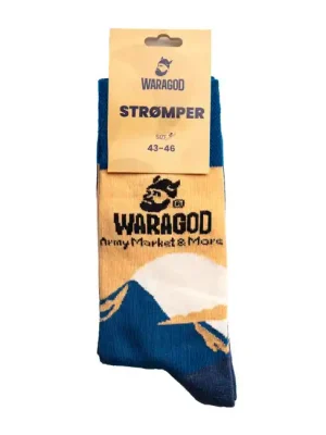 Waragod Stromper Outdoor ponožky, blue Cenová Bomba