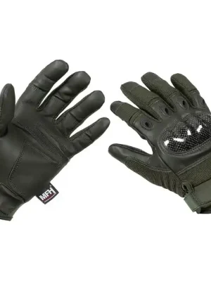 Taktické rukavice MFH Professional Mission, OD green Výprodej