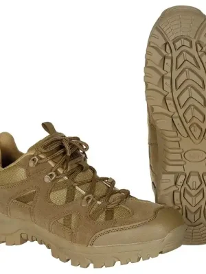 Sezónní Sleva Nízké taktické boty MFH Tactical, coyote tan