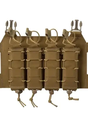 Vysoce Kvalitní Direct Action® Odlehčené pouzdro na 4 zásobníky SMG - Coyote Brown