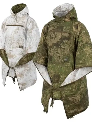 Horká Nabídka Helikon-Tex Oboustranné pončo SWAGMAN ROLL - Pencott Wildwood / Pencott Snowdrift