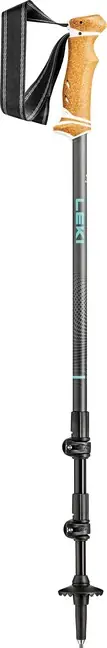 LEKI Trekingové hole Lhasa, stříbrno-šedé-tmavě antracitovo-mátové, 90 - 125 cm Top Prodej