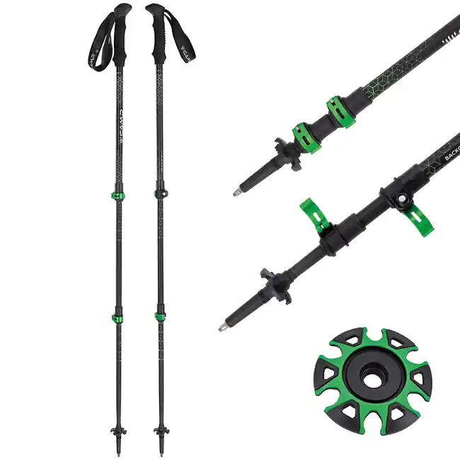 Trekingové hole CAMP Backcountry 3 67 - 135 cm Zlevněný
