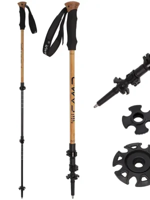 Trekingové hole CAMP Backcountry Bamboo 63 - 135 cm Must-Have