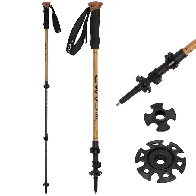 Trekingové hole CAMP Backcountry Bamboo 63 - 135 cm Must-Have