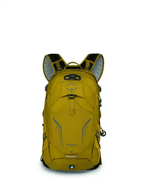Cyklistický batoh OSPREY SYNCRO 12, primavera yellow Akční Nabídka