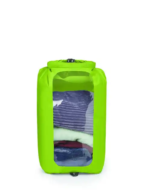 Akční Nabídka Nepromokavý vak OSPREY DRY SACK 35 W/WINDOW, limonově zelený