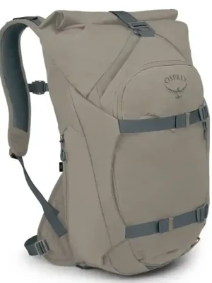 Aktuální OSPREY městský batoh METRON ROLL TOP PACK, tan concrete
