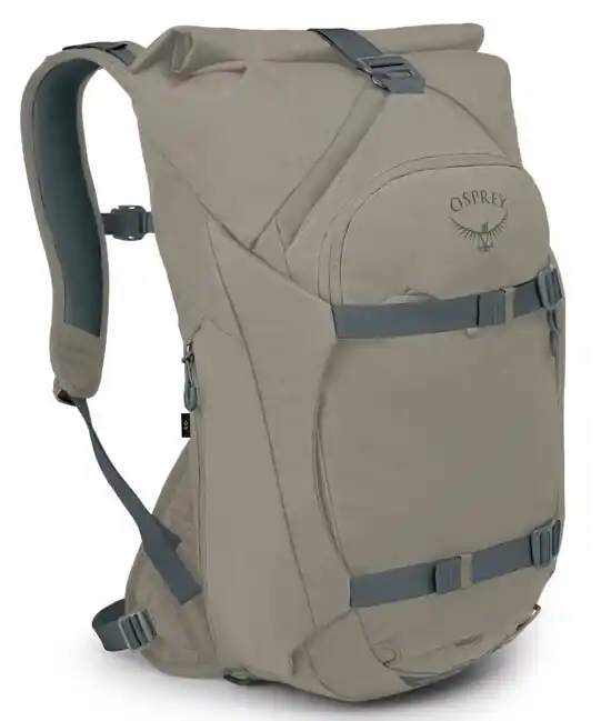 Aktuální OSPREY městský batoh METRON ROLL TOP PACK, tan concrete