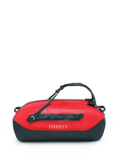 Cestovní taška OSPREY TRANSPORTER WATERPROOF DUFFEL 100, oranžová, mars Autentický