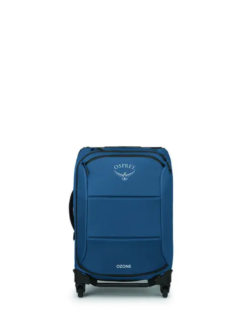 Autentický Cestovní kufr OSPREY OZONE 4-WHEEL CARRY ON 36, pobřežní modrá