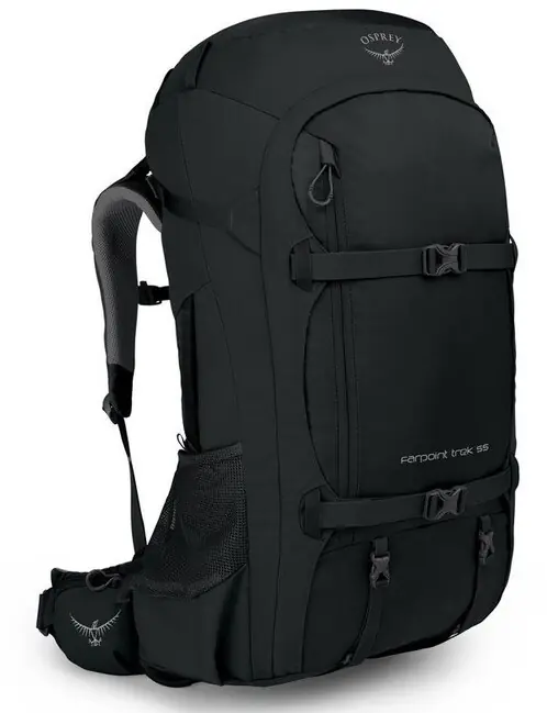 Cestovní batoh OSPREY FARPOINT TREK 55 II, černý Super Cena