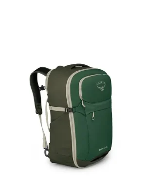 Vysoce Kvalitní Cestovní batoh OSPREY DAYLITE CARRY-ON TRAVEL PACK 45, green canopy/green creek