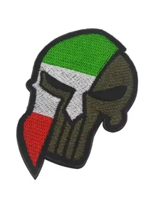 WARAGOD Vyšívaná nášivka Punisher, Itálie Hit Sezóny