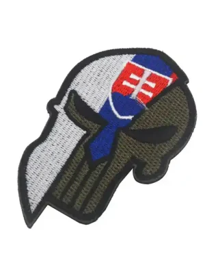 WARAGOD Vyšívaná nášivka Punisher, Slovensko Nejlepší Volba