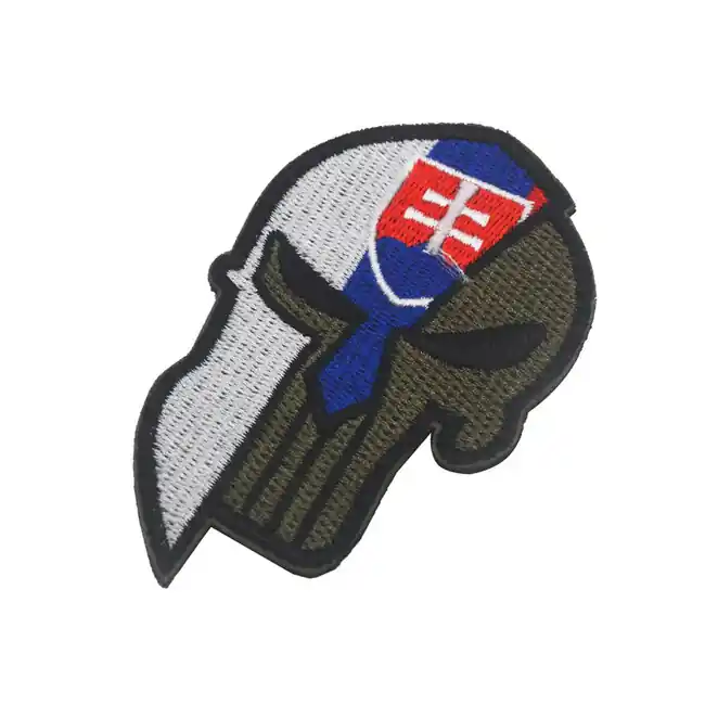 WARAGOD Vyšívaná nášivka Punisher, Slovensko Nejlepší Volba