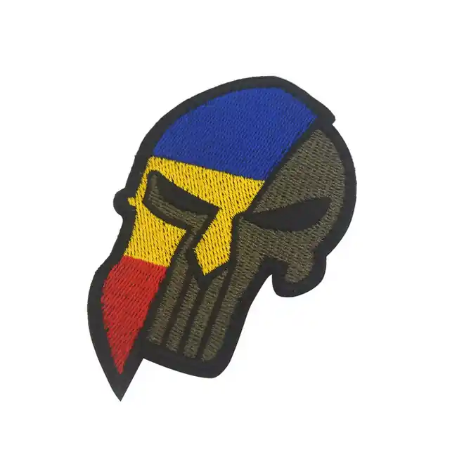 WARAGOD Vyšívaná nášivka Punisher, Rumunsko Pouze Dnes