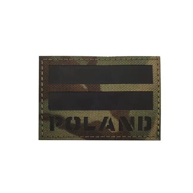WARAGOD CP Kamuflážní nášivka s vlajkou země, Polsko Odeslání Ihned
