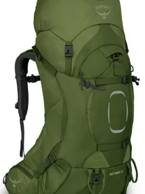 Turistický batoh OSPREY AETHER 55 II, garlic mustard green Akční Cena