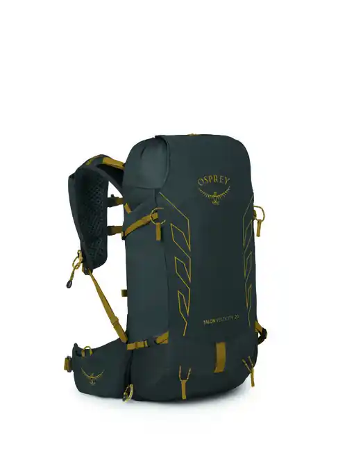 Turistický batoh OSPREY TALON VELOCITY 20, dark charcoal/tumbleweed yellw Cenová Bomba
