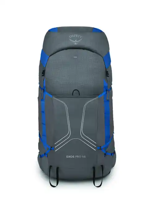 Turistický batoh OSPREY EXOS PRO 55, dale grey/agam blue Nejprodávanější