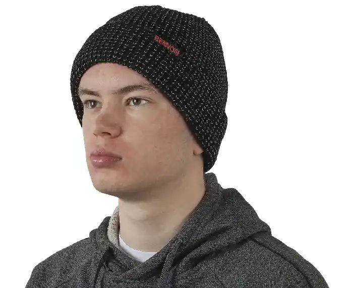 Cenový Hit Polyakrylová čepice BENNON REFLECTOS, černá