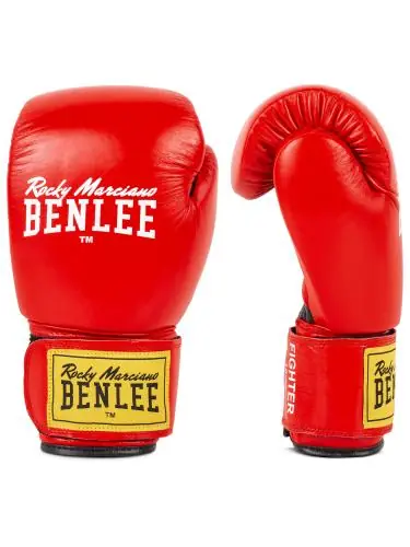 BENLEE Boxerské rukavice FIGHTER, červené/černé Finální Výprodej