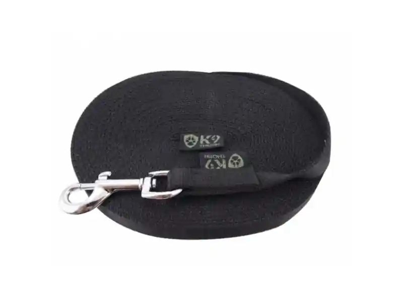 Výhodná Nabídka K9 Thorn Vodítko s karabinou 20 mm/3 m, černé