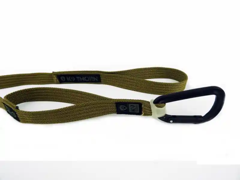 Hit Sezóny K9 Thorn Vodítko se 2 rukojeťmi Express 100 cm, hnědý kojot