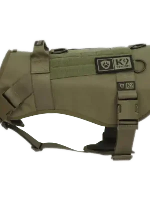 Horká Nabídka K9 Thorn Postroj s reflexním prvkem Echo M, olivový