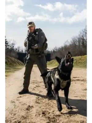 Jen Po Omezenou Doba K9 Thorn Postroj Cordura XL, mapa