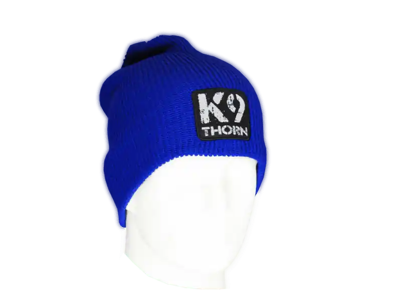 Značkový K9 Thorn Zimní čepice, modrá