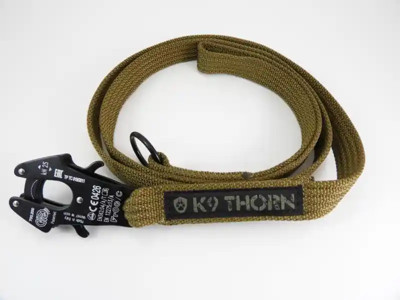 Časově Omezené K9 Thorn Vodítko Kong Frog 150cm, hnědý kojot