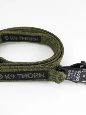 K9 Thorn Vodítko Kong Frog 150 cm, olivové Finální Výprodej