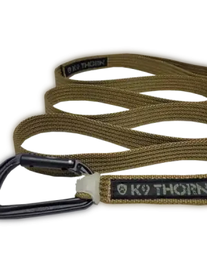 Ověřený K9 Thorn Vodítko Express 200 cm, hnědé, kojotí