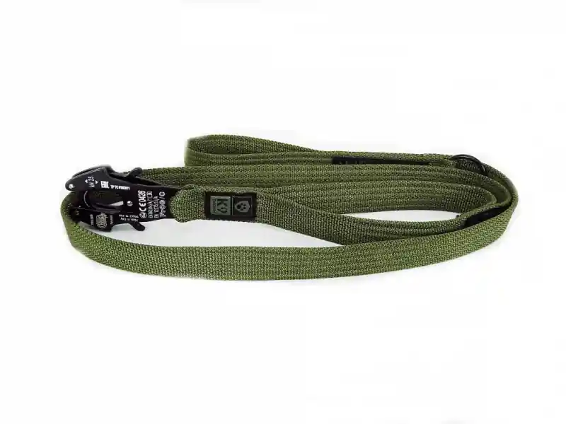 Ihned K Objednání K9 Thorn Vodítko se 2 rukojeťmi Kong Frog 200 cm, olivové