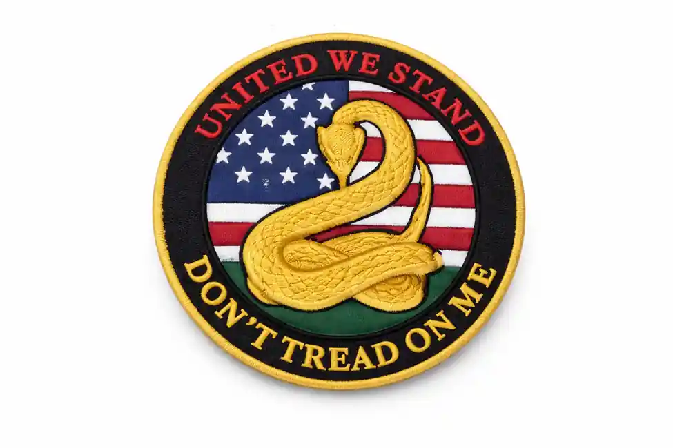 WARAGOD nášivka United We Stand Don‘t Tread On Me Ihned K Objednání