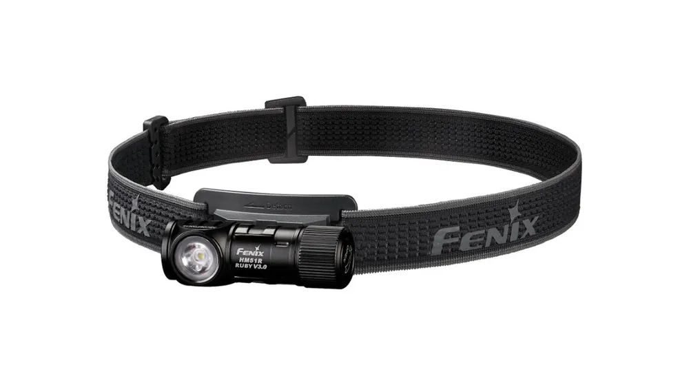 Fenix HM51R Ruby V3.0 nabíjecí čelovka, celočerná Časově Omezené